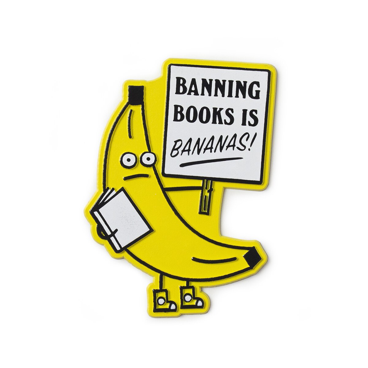 洋書 1988BananaRepublicTravellersEye Banana Books Retro Magnet.